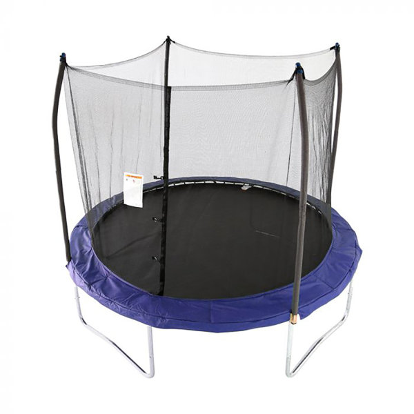 Skywalker Trampolines 10' Round Backyard Trampoline with Safety